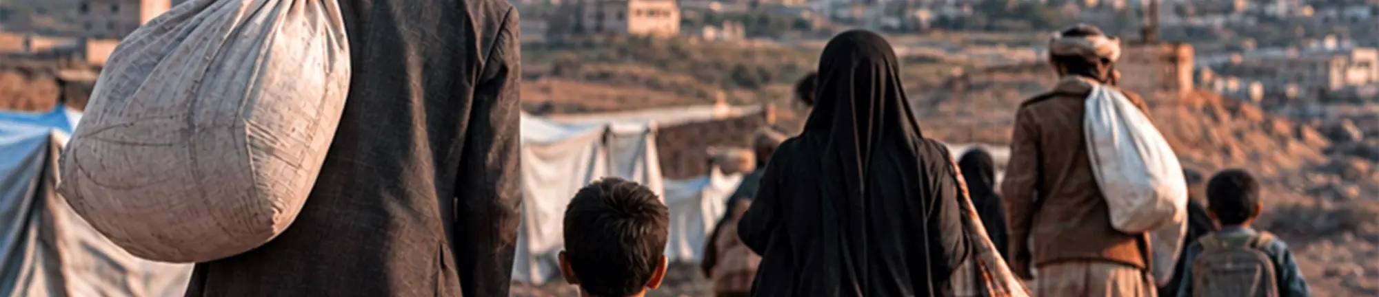 حركة النزوح القسري في اليمن في ظل التصعيد الحوثي